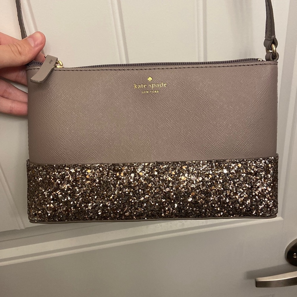 Sparkly Ramey Kate spade cross body
